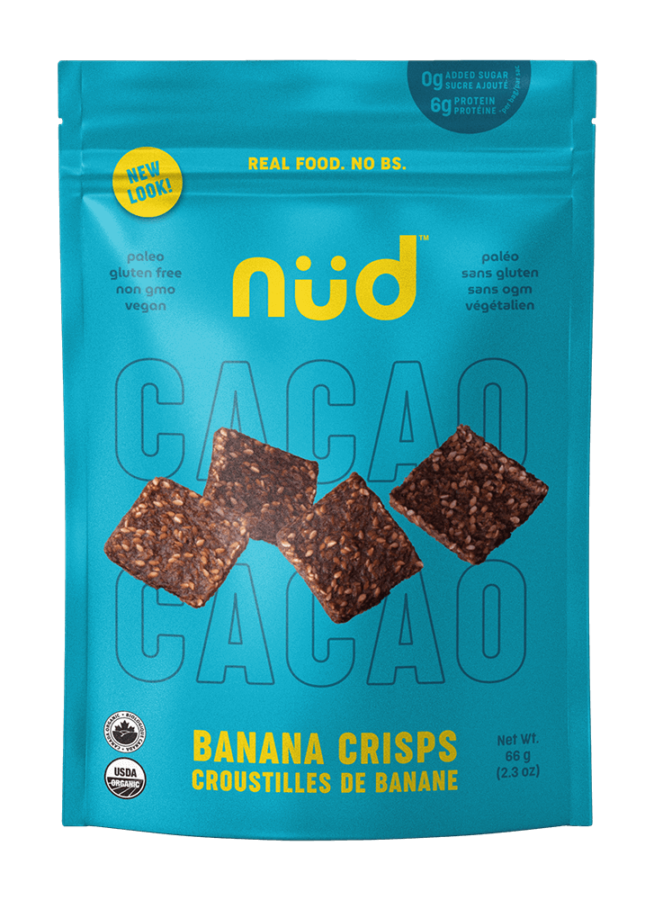 Nud Cacao Banana Crisps