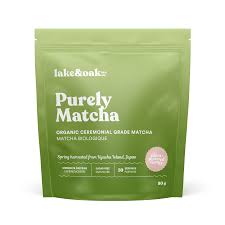 Lake & Oak Purely Matcha Pouch
