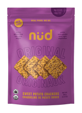 Load image into Gallery viewer, Nud Original Sweet Potato Crackers
