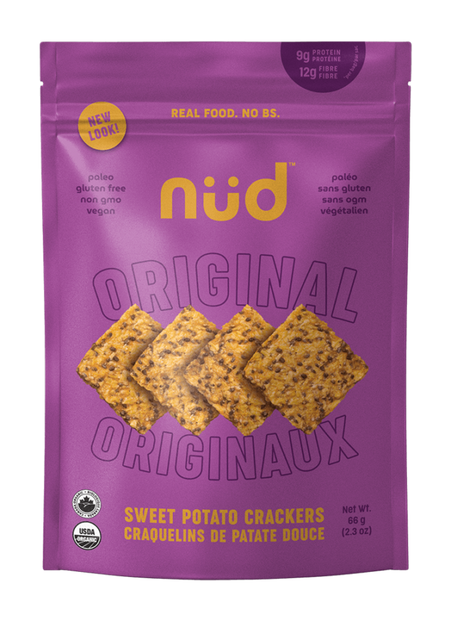 Nud Original Sweet Potato Crackers