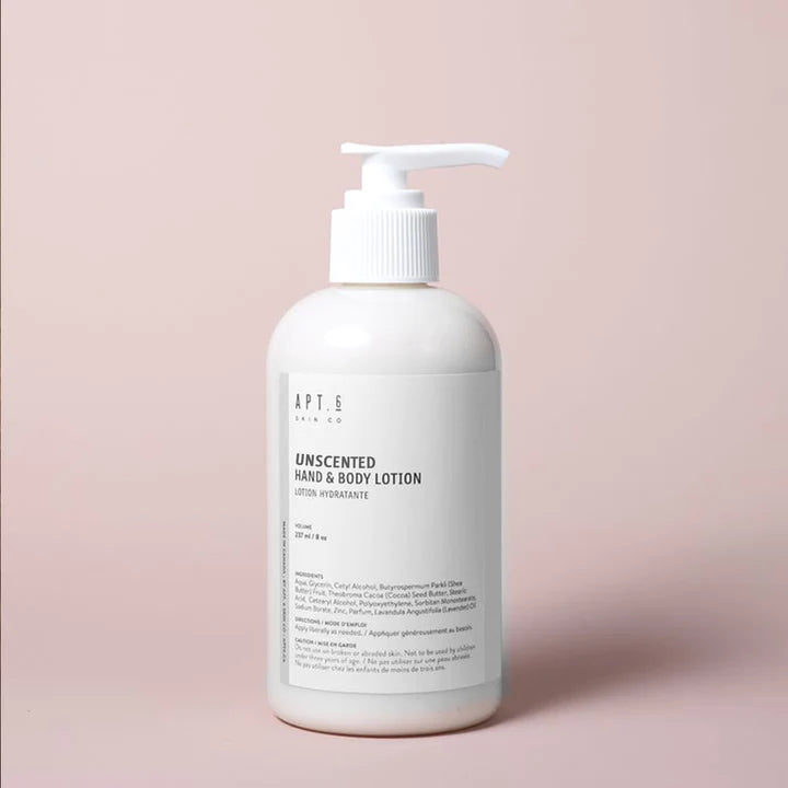 Apt. 6 Skin Co Unscented Hand & Body Lotion