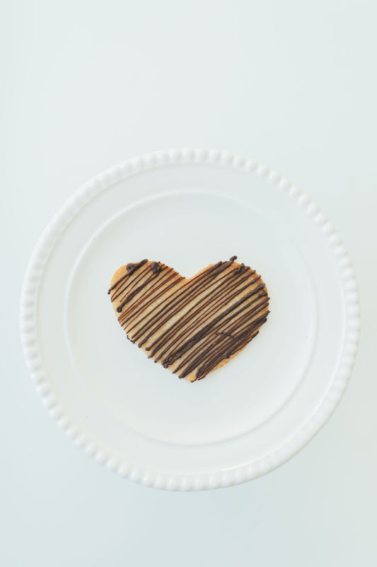 Molly's Chocolate Shortbread Heart Cookies