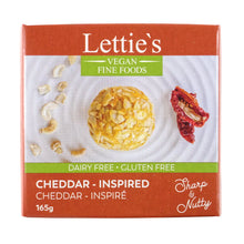 Load image into Gallery viewer, Lettie&#39;s Cheddar-Inspired Vegan Cheese
