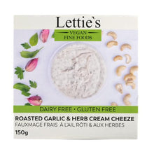 Load image into Gallery viewer, Lettie&#39;s Roasted Garlic &amp; Herb Cream Cheeze
