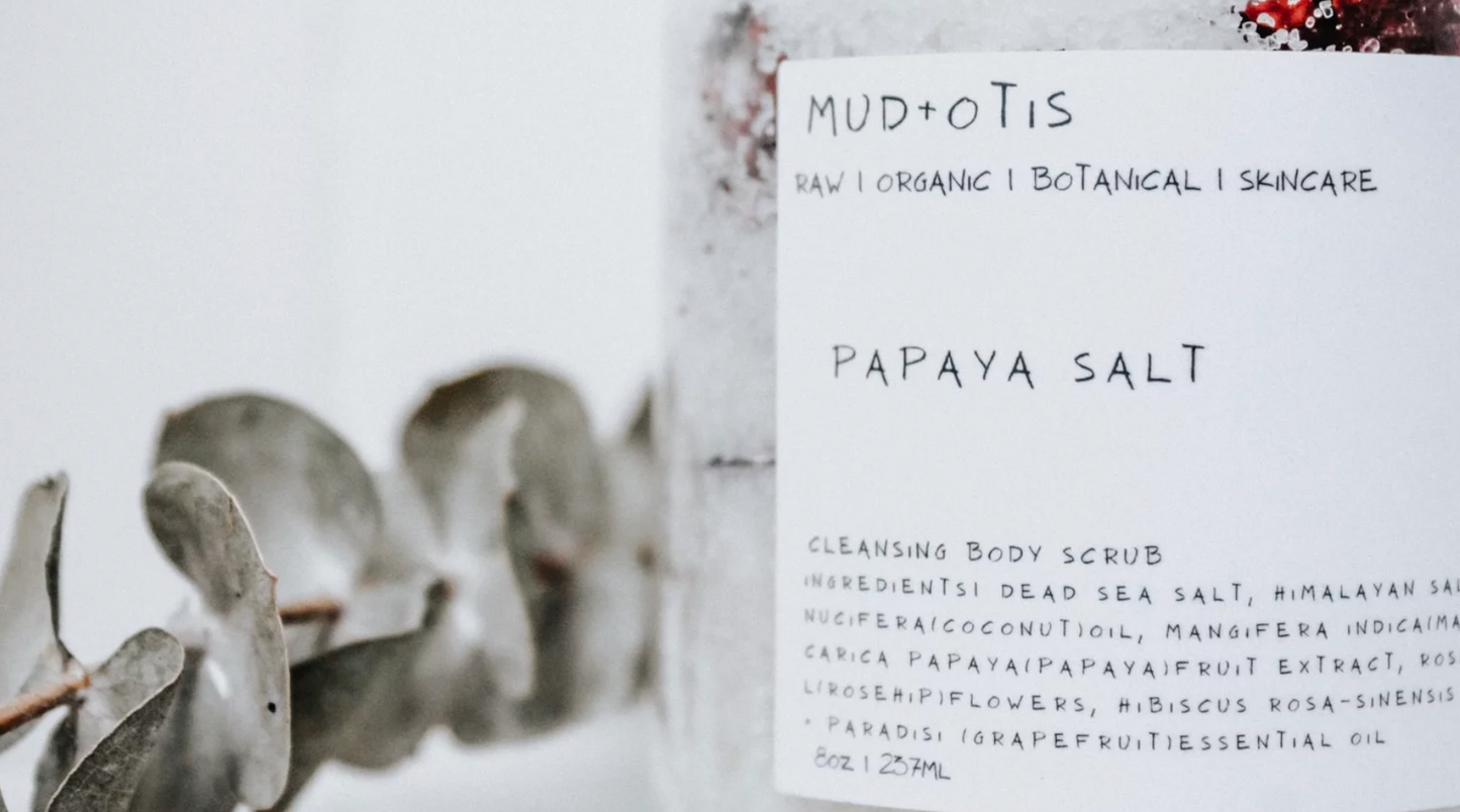 Papaya Salt Scrub