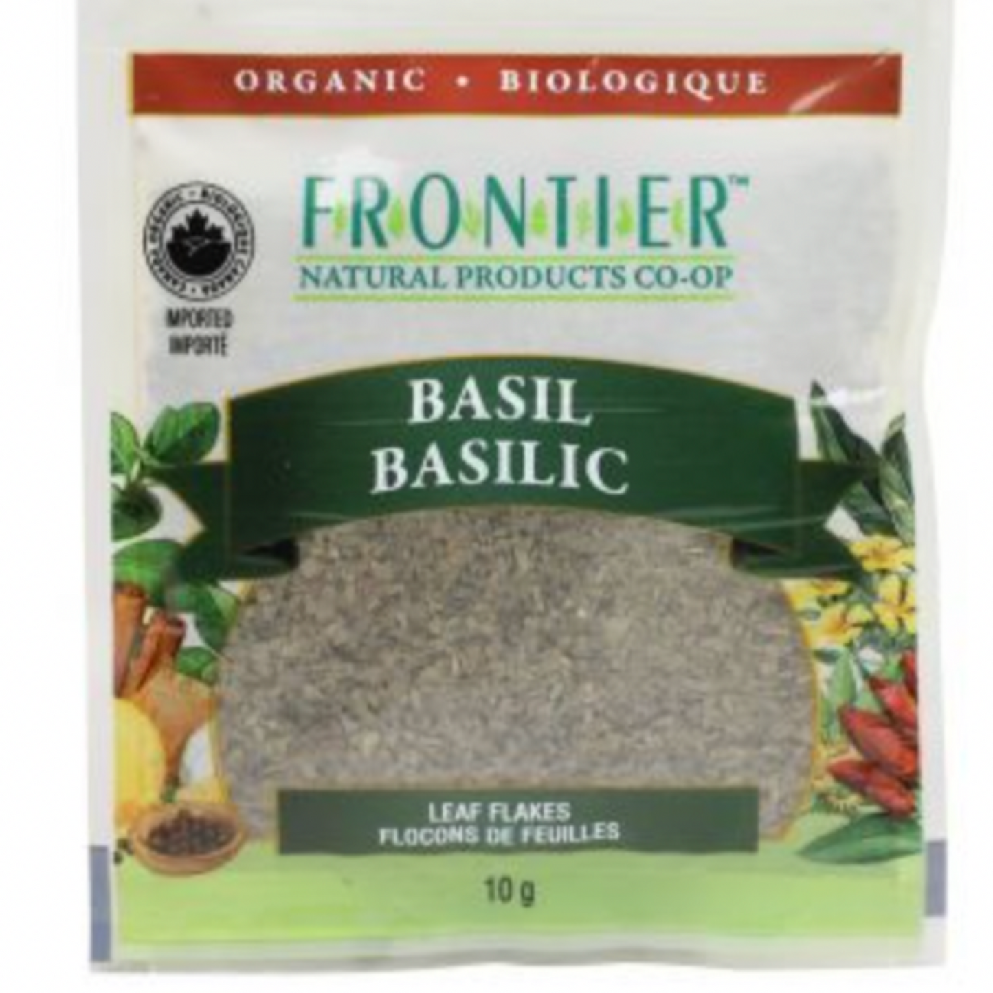 Frontier Organic Basil Flakes